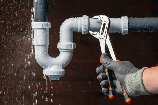 Professional Drain Cleaning technician working in Stuart, VA